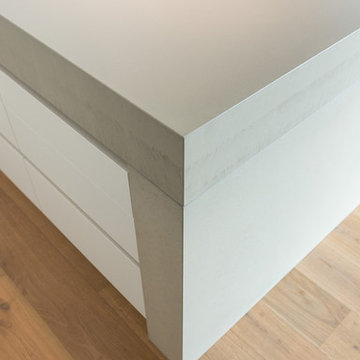 Küche mit Beton