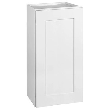 Modern Wall Hanging Storage Cabinet, Soft Closing Door & Inner Shelves, White