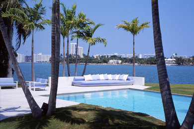 Terrace and Biscayne Bay