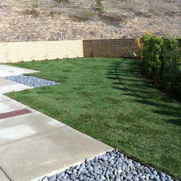 Fiberon Deck and Exposed aggregate concrete