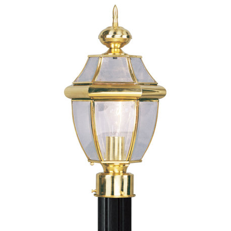 Monterey 1 Light Post Light or Accessories, Polished Brass