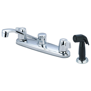 Olympia Faucets K-5131 Elite 1.5 GPM Widespread Kitchen Faucet - Polished