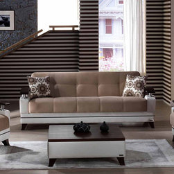 Rodos Daisy L. Brown Living Room Set - $1446.93 - Sofas