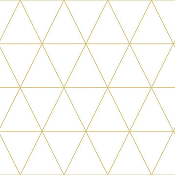 4060-347682 Leda Metallic Geometric Non Woven Unpasted Wallpaper