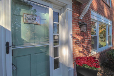Example of a trendy home design design in Other