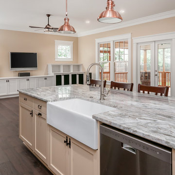 A Decatur second story addition and main level renovation