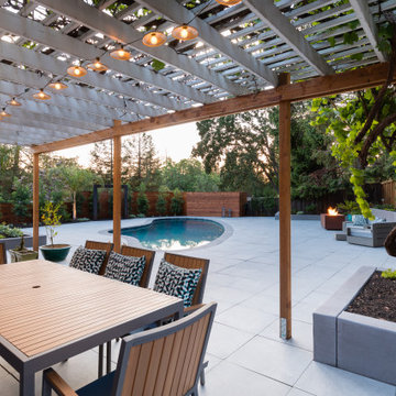 Zen Pool Garden