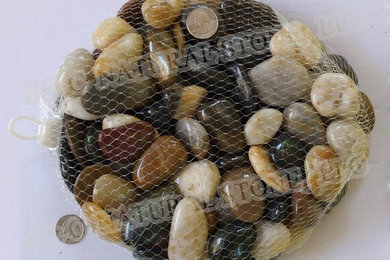 High polished pebbles 3-5 cm
