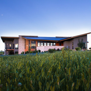 Contemporary Custom Home Mountain Views