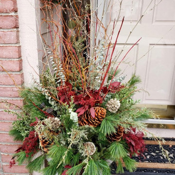 Winter / Holiday Container Gardens