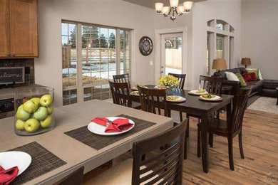 Kitchen - transitional kitchen idea in Other