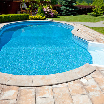 Lawrenceville Georgia Swimming Pool Surrounds Made from Paving Tiles