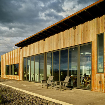 Timberline Residence; Contemporary Home Pays Homage to MT Landscape w/ NanaWall