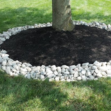 River Rock Border