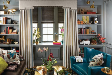 Trendy living room photo in Other