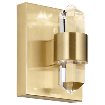 Kichler 84070 Arabella 2 Light 6" Tall Integrated LED Bathroom - Champagne Gold