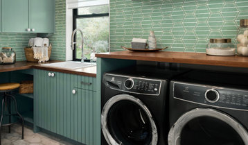 Bright and Bold Laundry Room