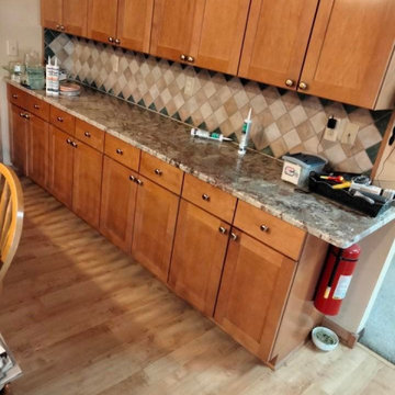 Countertop update in Plymouth