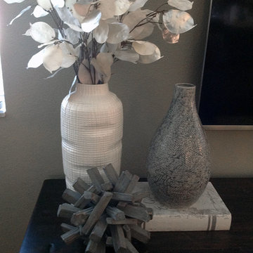 Classic Gray, Navy & White