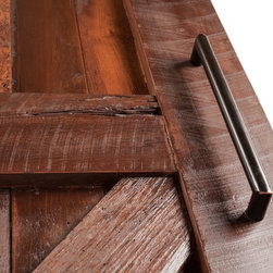 Stained Sliding Barn Door - Products