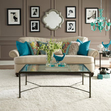 Brown Living Room