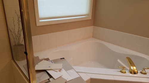 How To Replace Garden Tub With Shower Home Decorating Ideas