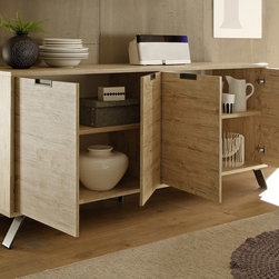 Modern Italian Sideboard Palma by LC Mobili 4-Door - $749.00 - Buffets And Sideboards