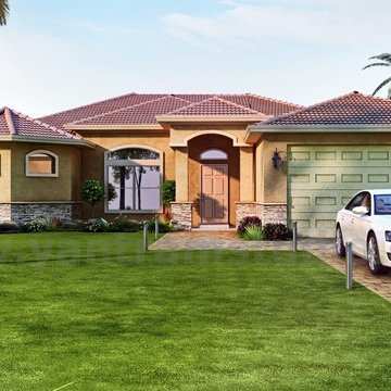 Classic 3D Exterior Home Design