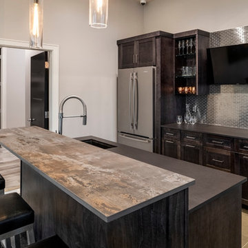 Gorgeous Modern Home w/ Dark Wood and Cambria Quartz Countertops