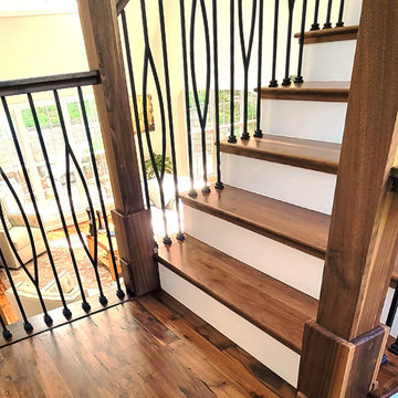 Character Walnut Stair Treads