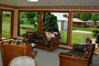 Family room - family room idea in Cleveland