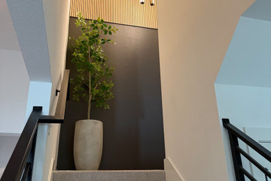 Example of a minimalist staircase design in Other