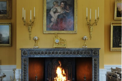 Antique Louis XVI Style Fireplace