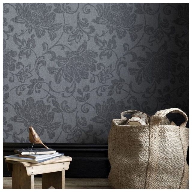 Jacquard Wallpaper Transitional Wallpaper by Graham & Brown