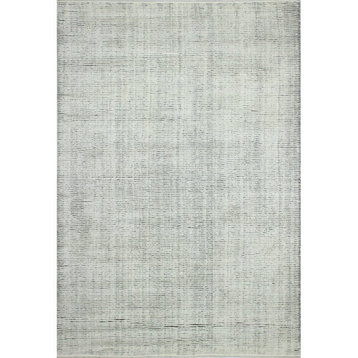 Bashian Contempo Janis 5' x 7'6" Area Rug in Ivory and Gray