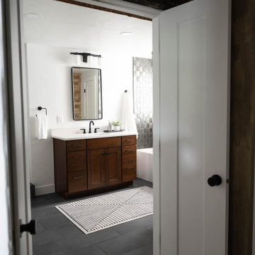 Modern Industrial Bathroom Remodel