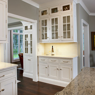 Door style: Pendleton 275 Inset | Species: Paint grade | Finish: White