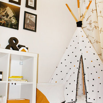 DIY Stenciled Kids Rooms