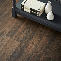 Tabula Chocolate Wood Effect Porcelain Tile - Flooring