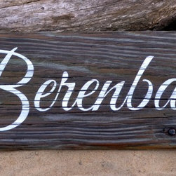 Handcrafted Beach House Decor Signs - Products