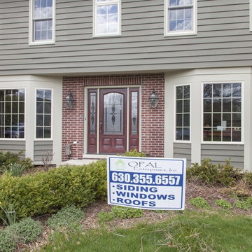 Custom Stained Andersen Windows Make the Perfect Match
