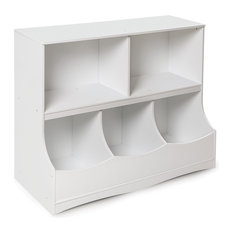 Multi-Bin Storage Cubby, White