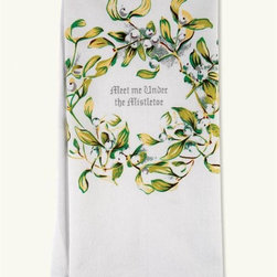 Mistletoe Towel - Holiday Accents And Figurines