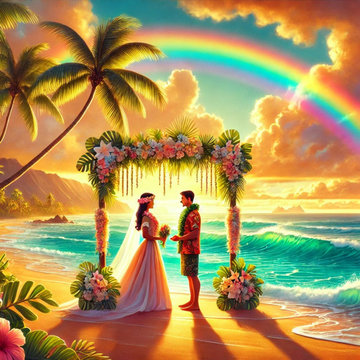 Hawaiian Wedding Ceremony
