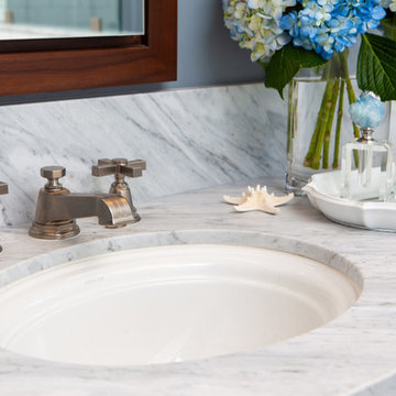 Classic Craftsman Master Bathroom