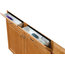 14" False Front Tip-Out Trays With Hinges, White