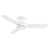 Minka Aire Concept II 52 in. LED Indoor/Outdoor White Ceiling Fan