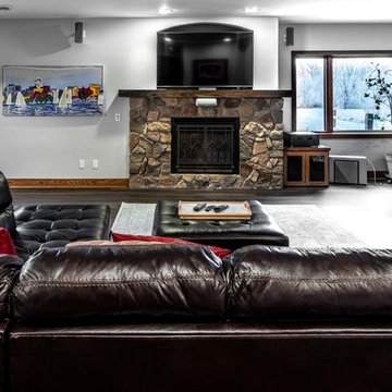 Terrace Park Reimagined Basement, Windsor WI