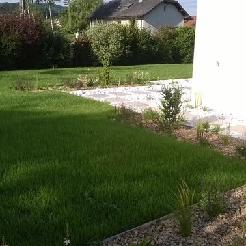 Jardin Moderne et épuré