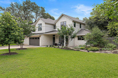 Example of an exterior home design in Austin